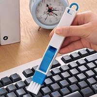0850 2 in 1 Multi-Function Plastic Window Slot Keyboard Wardrobe Dust Removal Cleaning Brush - 0.025 kgs, China