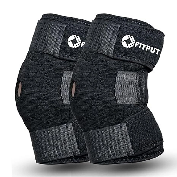 Knee Cap For Knee Pain | Open Patella Knee Cap | 2 Pcs Free Size