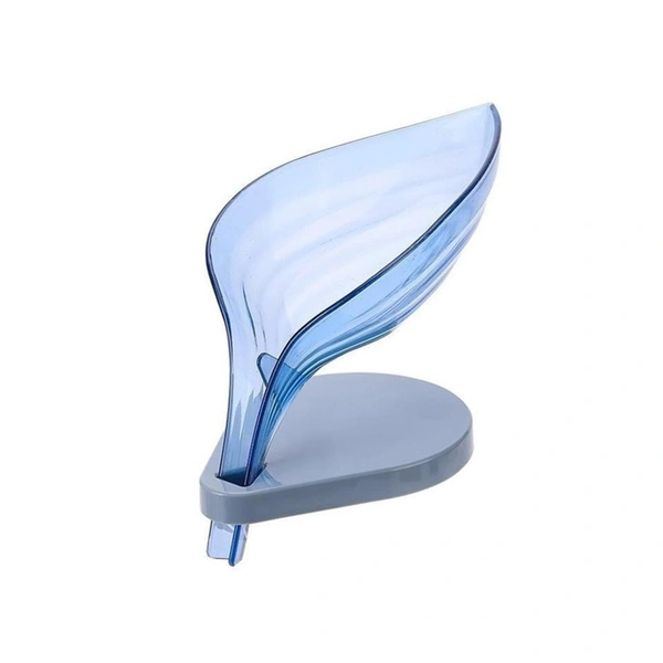 1097 Leaf Shape Soap Box Self Draining Bathroom Soap Holder - 0.304 kgs, India