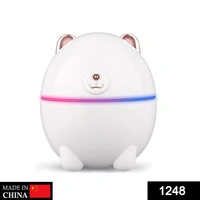 1248 Mini Polar Bear Shaped Cool Mist Portable Humidifier - 0.199 kgs, China