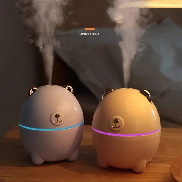 1248 Mini Polar Bear Shaped Cool Mist Portable Humidifier - 0.199 kgs, China