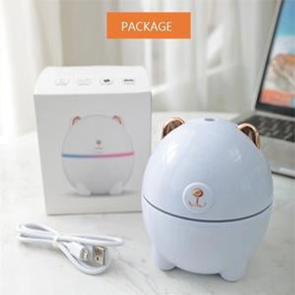 1248 Mini Polar Bear Shaped Cool Mist Portable Humidifier - 0.199 kgs, China