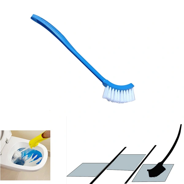 1291 Single Sided Bristle Plastic Toilet Cleaning Brush - 0.24 kgs, India