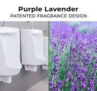 1310 Anti Splash Urinal Round Screen Mat (Multicoloured) - India, 0.14 kgs