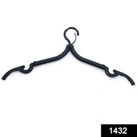 1432 Portable & Foldable Multicolor Plastic Hangers (1pc) - 0.05 kgs, India