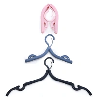 1432 Portable & Foldable Multicolor Plastic Hangers (1pc) - 0.05 kgs, India