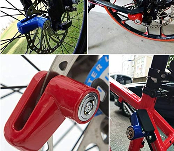 1514 Wheel Padlock Disc Lock for Motorcycles Scooters Bikes - 0.114 kgs, China