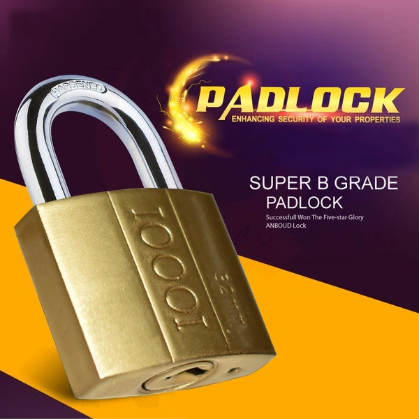 1620 Solid Multipurpose PadLock - 0.085 kgs, China