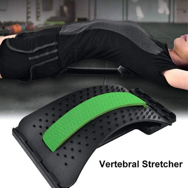 1666 Multi-Level Back Stretcher Posture Corrector Device For Back Pain Relief - 0.821 kgs, India