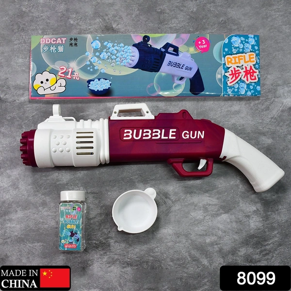8099 20-Hole Bubble Machine Gun Rocket Bubble Launcher for Kids. - 0.811 kgs, China