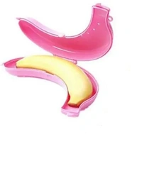 0123 Banana Case Lunch Box Green - 0.1 kgs, India