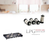 2021 Stainless Steel LPG Stove Legs 4pcs - 0.209 kgs, India