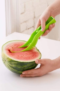 2047 Plastic Watermelon Cutter Slicer - 0.135 kgs, India