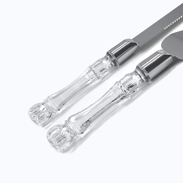 2131 Stainless Steel Cake Knife Server Set with Handle Slicer - 0.118 kgs, China