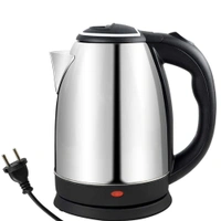 2151 Stainless Steel Electric Kettle with Lid - 2 l - 0.6 kgs, China