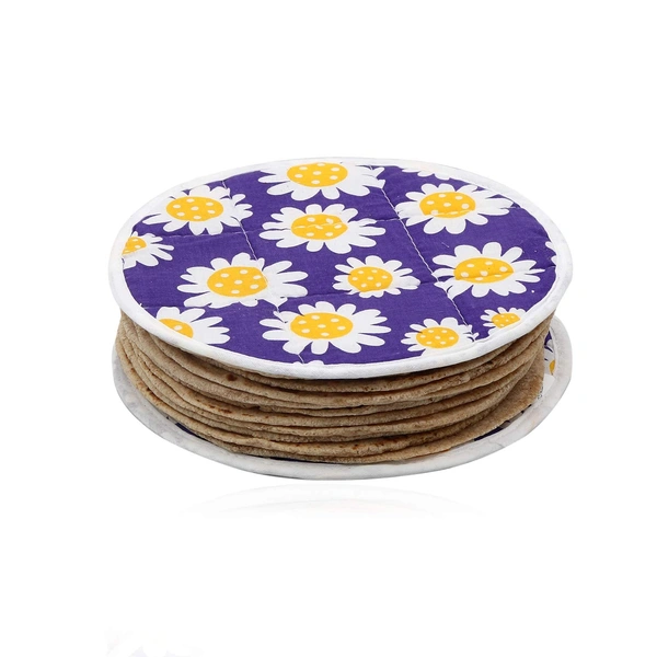 2272 Round Hygienic Roti/Chapati Print Design Cover - 0.03 kgs, India