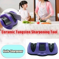 2430 Manual Knife Sharpener 2 Stage Sharpening Tool for Ceramic Knife and Steel Knives - 0.13 kgs, China