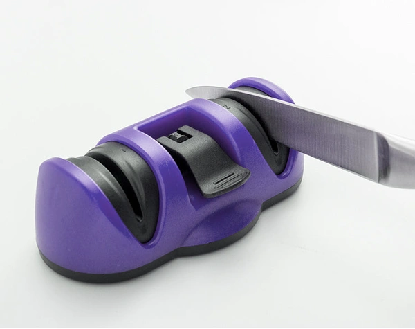 2430 Manual Knife Sharpener 2 Stage Sharpening Tool for Ceramic Knife and Steel Knives - 0.13 kgs, China