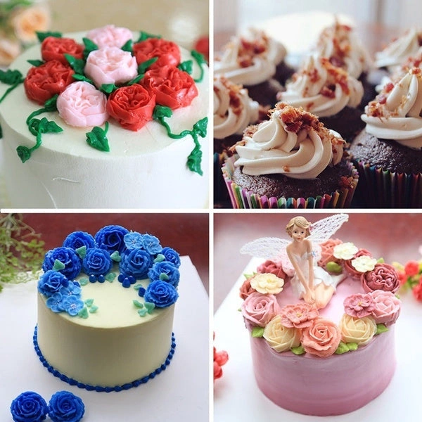 2517 Cake Decorating Stainless Steel Nozzle (6pcs) - 0.064 kgs, China