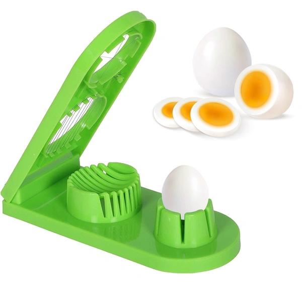 2555 Multi-Segment 2 in 1 Egg Cutter/Slicer - 0.154 kgs, India