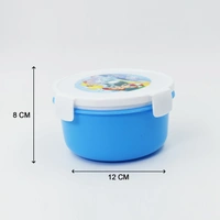 2746 Round Shaped Lunch Box For Storing And Serving Food Stuffs And Items. - 0.415 kgs, India