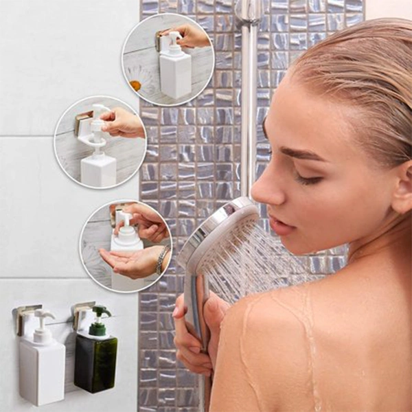 6166 6 Pc Shampoo Holder Hook For Holding Shampoo Bottles Easily. - 0.25 kgs, India