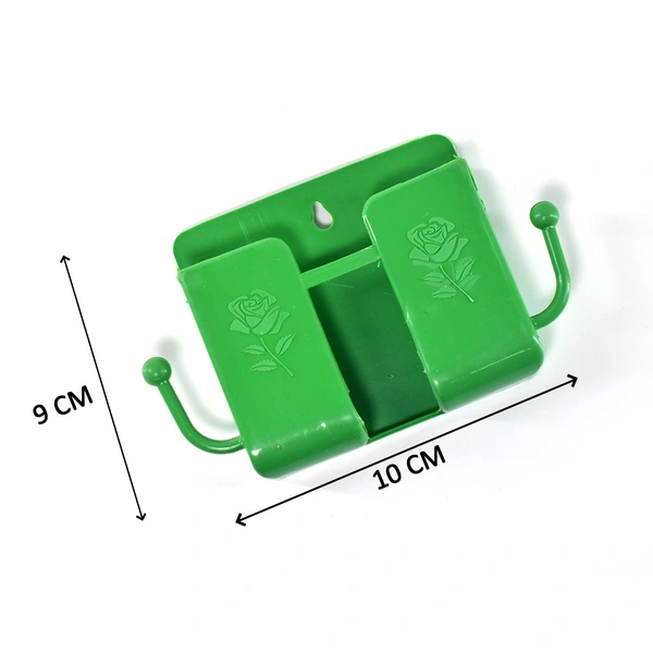 6201A Wall Mounted Storage Box/Remote Storage Organizer Case with 2 Side Hanging Hooks. - India, 0.34 kgs