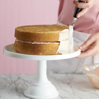 7610 3-in-1 Multi-Function Stainless Steel Cake Icing Spatula Knife Set - 0.09 kgs, India