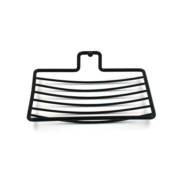 9016 Wall Mount 2 Pc Soap Rack used in all kinds of places household and bathroom purposes for holding soaps. - India, 0.2 kgs