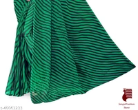Kashvi Voguish Sarees - 1, Free Size, Georgette, Green, Printed, India