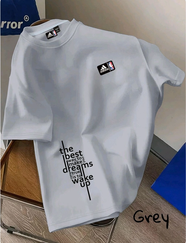 Round Neck Drop Shoulder Tshirt* - M38