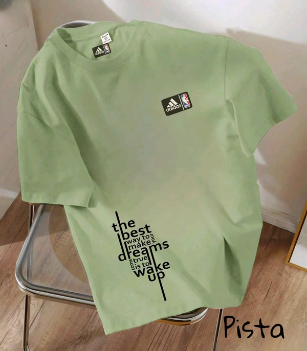 Round Neck Drop Shoulder Tshirt* - M38