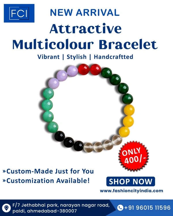 Multicolour Attractive Bracelet