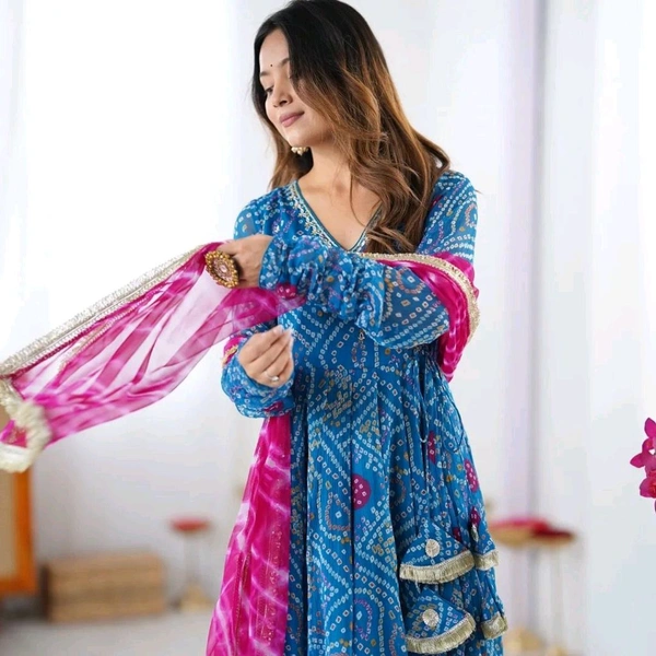 Anarkali Gown And Duppata 1 - M