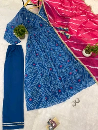 Anarkali Gown And Duppata 1 - L