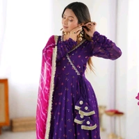 Anarkali Gown And Duppata 2 - XxL