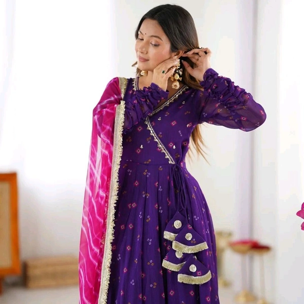 Anarkali Gown And Duppata 2 - XxL