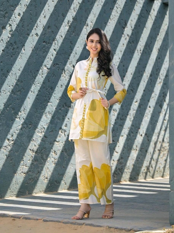 Alora Blood Co-ord Set - L