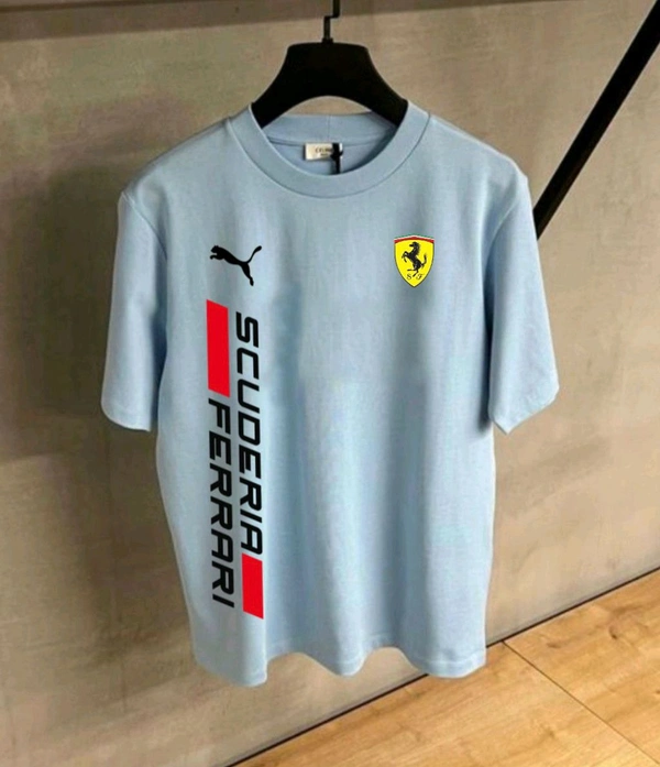 Round And Neck Drop Shoulder Tshirt 2 - M