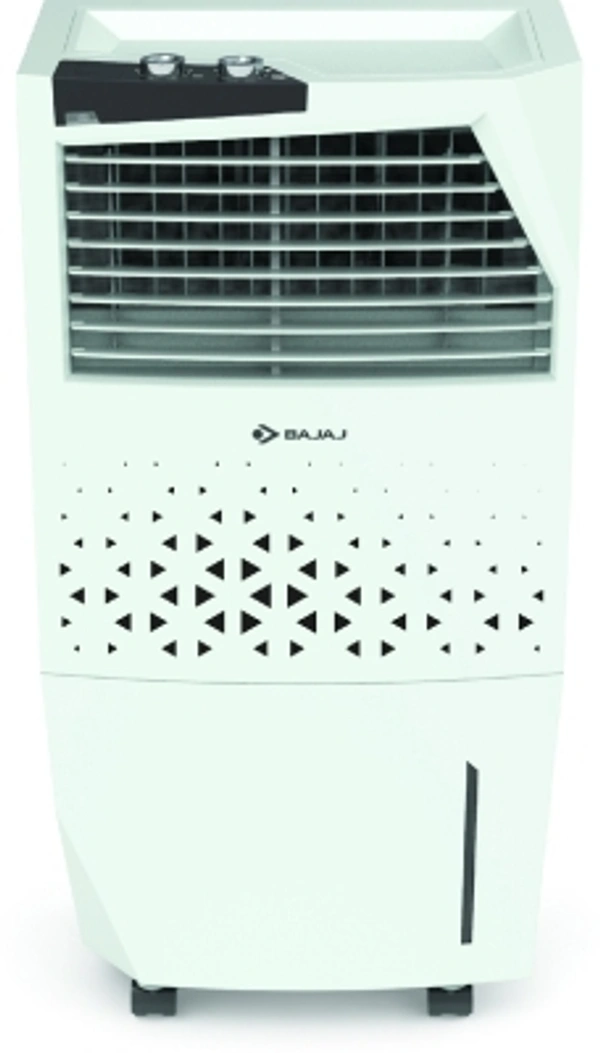 Bajaj 36 L BAJAJ 36 L Tower Air CoolerColor: WhiteCapacity: 36 LAir Throw: 25 ftHeight: 89.5 cmTank Capacity: 36 LPower Consumption - Cooling: 160 W3 Speed SettingsType: Tower7 Days Replacement Policy, No questions asked. - white, standard