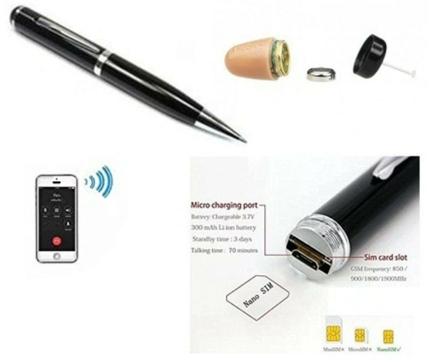 Spy Gsm Pen Earpiece Devices