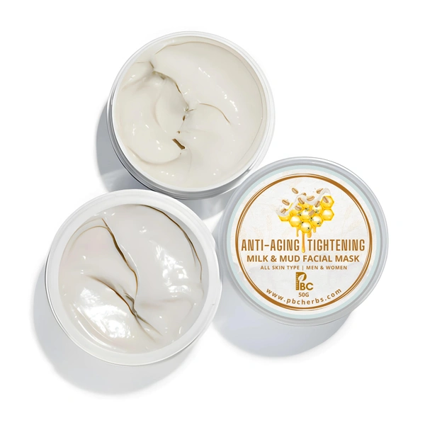 HONEY, OATMEAL, MILK & MUD SKIN TIGHTENING PORE MINIMISING FACIAL PACK - 50g - pre jar