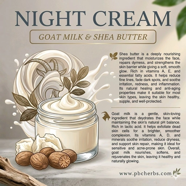 Shea & Goat Milk Night Cream