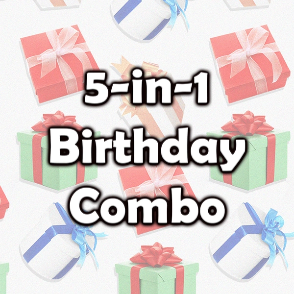 5-in-1 Birthday Gifting Combo - Regular Price