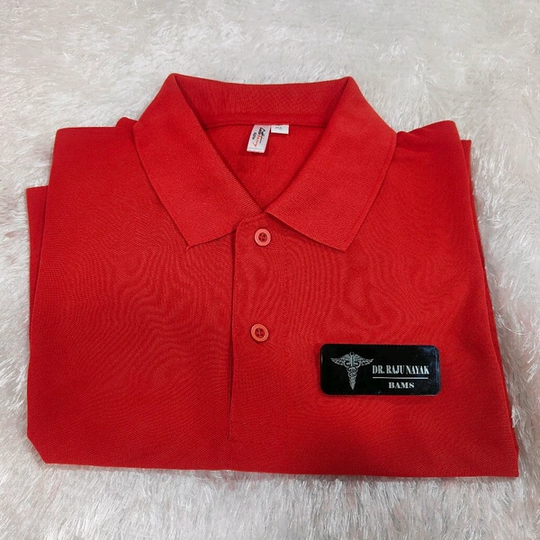 Acrylic Name Badge - Design 001 - Member Price