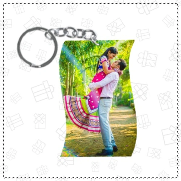 MDF Wood Keychain - S Rectangle Shape - Regular Price