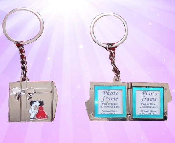 Metal Flip Open Key Chain - Square Shape - Member Price