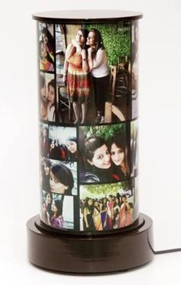 Round Cylindrical Rotating Lamp - Regular Price