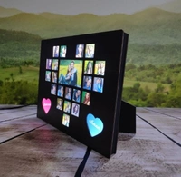 Heart Shape - LED Collage Frame - 8x12" Inch - Regular Price