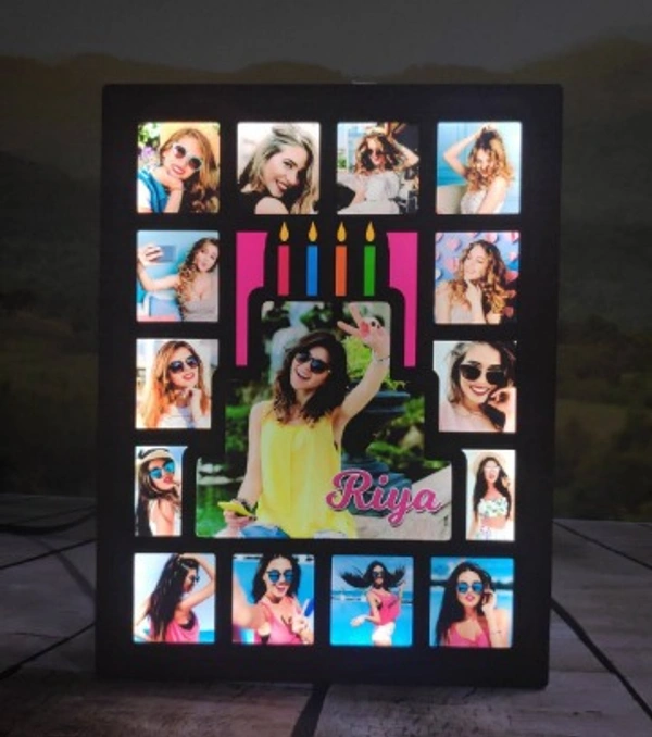 Cake - LED Collage Frame - 8x12" Inch - Member Price